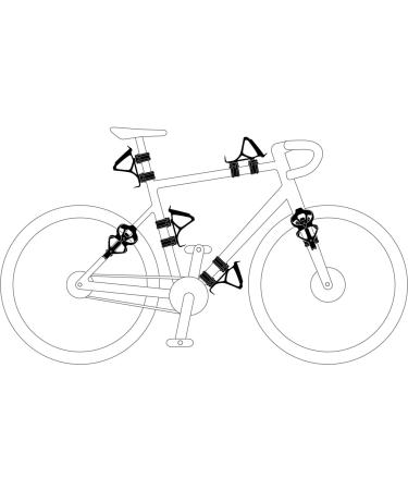 ZEFAL Gizmo Universal Mounting System for Bicycle Bottle Cage - Black | Shop Durable & Versatile Bike Accessories Online - Buy Online on SooperMarket.com