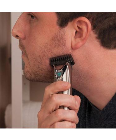 Wahl Stainless Steel Lithium Ion 2.0+ Beard Trimmer for Men - All-in-One Grooming Kit - Model 9864SS - Buy Online on SooperMarket.com