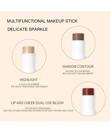 Cream Contour Stick - Lightweight Multi Stick Makeup Concealer for All Skin - Easy to Use On the Go - C-03 Contour 1.02 oz - Buy Online on SooperMarket.com