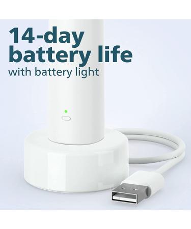 Philips Sonicare 2100 Electric Toothbrush HX366104 - Rechargeable Power Toothbrush in White Mint - Buy Online on SooperMarket.com