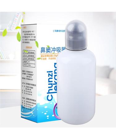 IOOOFU Moisturizing l Sprayer Neti Pot Sinus Rinse Bottle Pressure Rinse l Irrigation Adults Allergies Sinus Care Kits White PP - Buy Online on SooperMarket.com