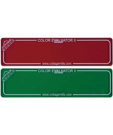 Cottage Mills Color Evaulator II Red and Green Filter