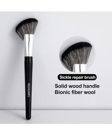 Worparsen 1Pc Bronzer Brush Easy Cleaning Contour Blending Makeup Brush Useful A - Buy Online on SooperMarket.com