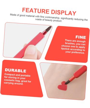 PLAFOPE 3pcs Retractable Lip Brush Cosmetics Brush Lipstick Applicator Makeup Brush Lip Balm Brush Makeup Tool Eyeshadow Applicator Eyeshadow Brush Lipstick Lip Mask Applicator - Buy Online on SooperMarket.com