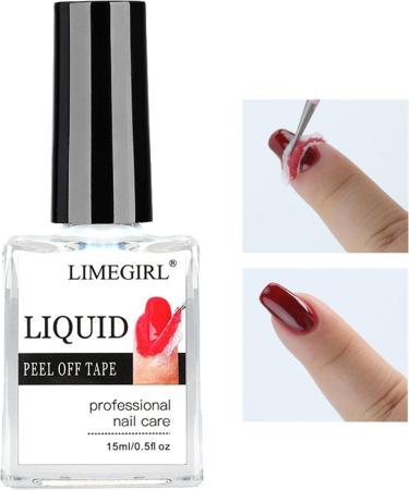 15ml Peel off Nail Polish for Nails 3PCS Latex Nail Polish Barrier Easy Peel Polish Barrier Anti-overflow Glue Nail Art Manicure Edge Protection - Buy Online on SooperMarket.com