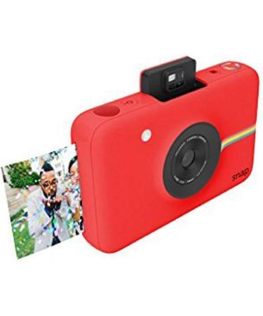 Polaroid Snap Instant Digital Camera in Red with ZINK Zero Ink Printing Technology - Buy Online on SooperMarket.com