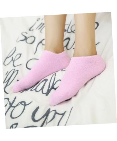 Amosfun 1 Pair Cracked Heel Socks Moisturizing Foot Dry Heel Oil Socks Oil Infused Socks Dry Heel Spa Socks Cracked Foot Lotion Socks Gel Lining Socks Gel Socks Miss Essential Oil at Home medium - Buy Online on SooperMarket.com