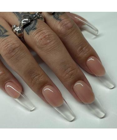 Lofuanna 60g Clear Poly Gel Nail Kit | All-in-One Starter Set for Nail Extensions | Includes Slip Solution, Nail Forms, Brush & Glass Cup | Ideal for Beginners - Buy Online on SooperMarket.com