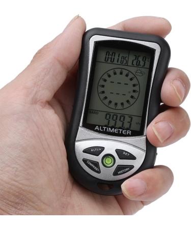 VGEBY Altimeter Watch - 8 in 1 Multifunctional Outdoor Digital Compass LCD Altimeter Barometer Thermometer - Ideal for Hiking - Buy Online on SooperMarket.com