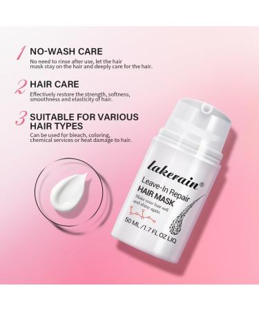 NICEFACE Leave-In Repair Hair Mask 50ml | Restore Dry & Damaged Hair | Reverses Bleach & Heat | Suitable for All Hair Types | International Shipping Available - Buy Online on SooperMarket.com