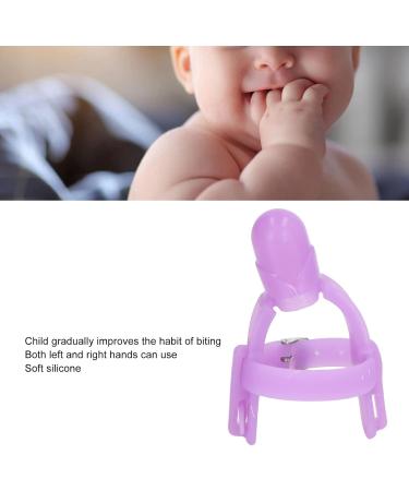 Buy GfRGFH Adjustable Thumb Louten Finger Protection - Silicone Proof for Babies & Children | Stop-Lutsch-Handgel Treatment Set (Purple) - International Shipping Available - Buy Online on SooperMarket.com