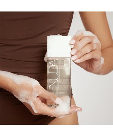Nuda Body Wash | Sulfate & Paraben Free Self-Tan Aftercare Cleanser | Long-Lasting Streak-Free Tan | Antioxidants Vanilla & Lemon Extract | 250 mL with Pump - Buy Online on SooperMarket.com