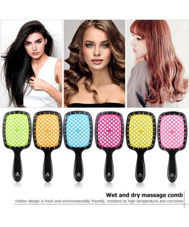 GUYANA Comb 1 Piece Of Wide Toothed Air Cushion Comb Massage Dry Wet Comb Hollow Comb Salon Hair Brush Set Wide Tooth Comb (Color : A) - Buy Online on SooperMarket.com