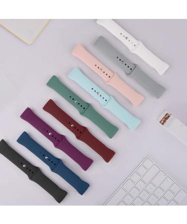 3 Pack Silicone Bands for Fitbit Charge 4 Bands for Women Men  Soft Breathable Sport Replacement Wristbands for Fitbit Charge 4/Charge 3/Charge 3 SE (Black/Navy Blue/Grey  Small) Black/Navy Blue/Grey Small - Buy Online on SooperMarket.com