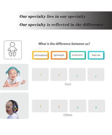 BZ Baby Noise Cancelling Headphones - Ear Protection for Newborns, Infants, and Toddlers - Ideal for Sleeping, Airplanes, Fireworks - White - Buy Online on SooperMarket.com