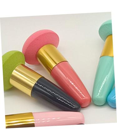 FOYTOKI Beauty Egg Brush Pen Make up Sponges Foundation Sponges with Handle Foundation Sponge Makeup Sponges for Concealer Blending Sponges for Makeup Sponges with Handle - Buy Online on SooperMarket.com