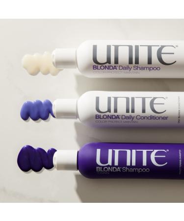 UNITE Hair BLONDA Daily Shampoo - 10 fl. Oz | Gentle Cleansing for Blonde Hair - Buy Online on SooperMarket.com