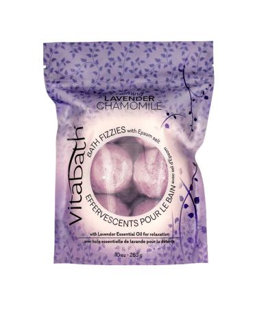 Vitabath Bath Fizzies  Lavender Chamomile  10 Ounce Lavender Chamomile 10 Ounce (Pack of 1)