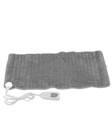 Soft Heating Pad Electric Heating Pad Relieves Stiff Shoulders Silver Gray (EU Plug 220240V)