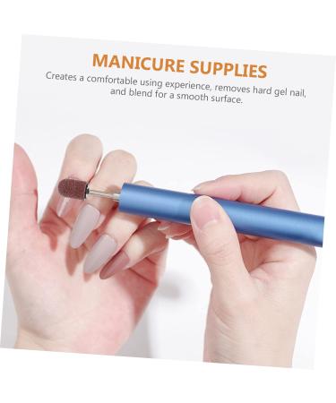 ABOOFAN 1 Set Nail Sand Ring Cap Nails Nails Cuticle Tools Manicure Supplies Polish Cuticle Sanding Bands for Nail Drill Nail Manicure Kit Manicure Accessory To Rotate Clean Nail 8x6cm Rosy - Buy Online on SooperMarket.com