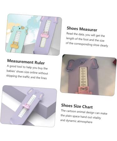 Hohopeti Foot Measuring Device Household Tools Kids Tools Universal Tool Shoe Measuring Tools Shoe Measuring Device Baby Shoe Ruler Chart Shoe Size Chart Foot Gauge Ruler Measurement Ruler - Buy Online on SooperMarket.com