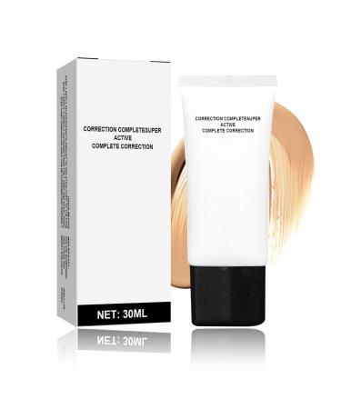 QIUFSSE Skin Tone Adjusting CC Cream Cosmetics CC Cream Foundation Primer Before Makeup Moisturizing Brightening Concealer CC Cream Self Adjusting for Mature Skin