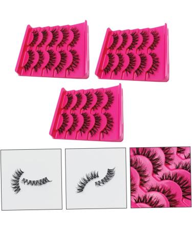 Healeved 15 Pairs Fake Eyelashes Thick Volume Eyelash Fake Natural Lash Reusable Lashes Fake Lash Makeup Eyelash Fluffy Eyelash False Lash Makeup Lash Dense Eyelash False Eyelashes - Buy Online on SooperMarket.com