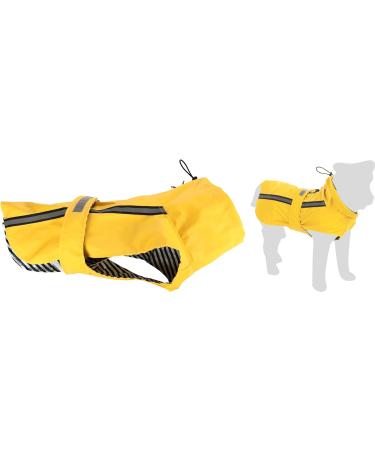 Shop Ciro Yellow Rain Coat - 45cm | Durable & Stylish Waterproof Jacket for All Weather | International Shipping Available - Buy Online on SooperMarket.com