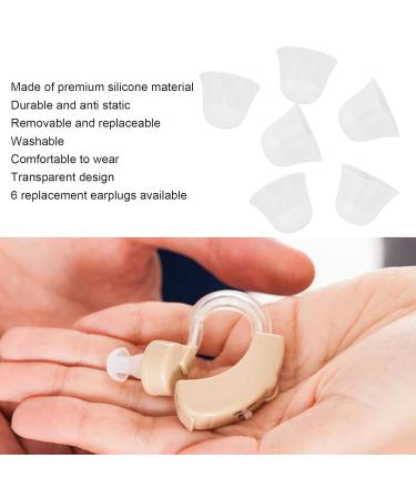 Hearing Aid Ear Tip Replacement Close Fit Silicone Ear Tips for Hearing Aids - Buy Online on SooperMarket.com