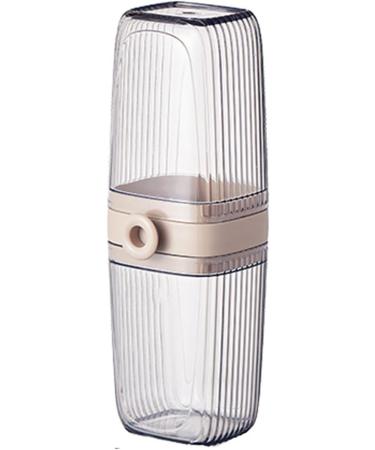 Weikeya Portable Toothbrush Case - Multifunctional Travel Cup with Large Storage Capacity | Hygienic and Convenient for Home & Travel - Buy Online on SooperMarket.com