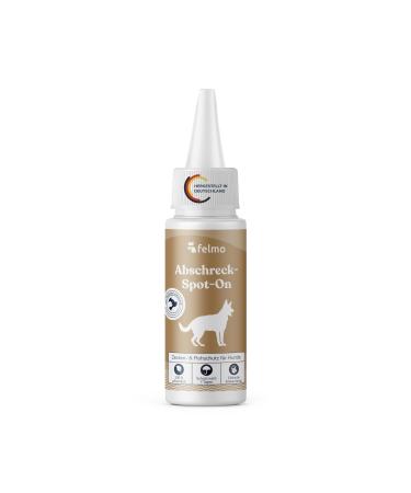 Felmo deterrent spot-on for dogs (50 ml)-the natural protection against ticks and fleas with fragrances such as black cumin oil-developed and recommended by our veterinarians