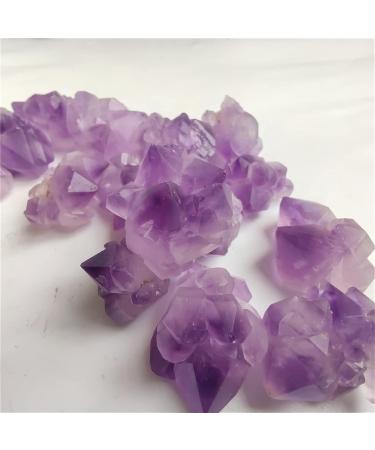 100g Natural Raw Stone Crystal Amethyst Irregular Rock Purple for Specimen Collection Garden Decor Reiki Crystal Stone 1-2cm Purple - Buy Online on SooperMarket.com