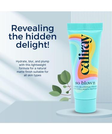 Caliray Mini So Blown Blurring & Hydrating Primer - Collagen Peptide & Niacinamide | 0.34 oz | International Shipping Available - Buy Online on SooperMarket.com