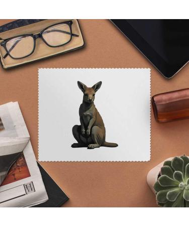 Kangaroo Microfiber Lens & Glasses Cleaning Cloths - 2 Pack | Premium Quality Streak-Free Cleaning for All Glasses | Fast International Shipping - Buy Online on SooperMarket.com