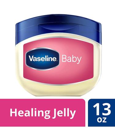 Vaseline 100% Pure Petroleum Jelly Baby Skin Protectant 13 Oz - Pack of 4 - Buy Online on SooperMarket.com
