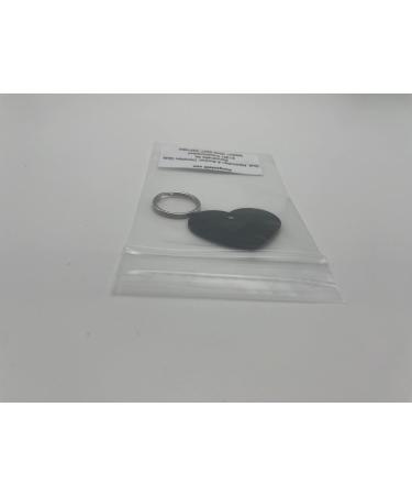 Buy Heart Pet Aluminum for Dogs & Cats - Engraving Colors & Fastening Ring - Light & Robust (Black) - International Shipping - Buy Online on SooperMarket.com