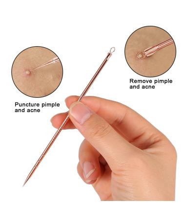 Acne Needles Set - 4Pcs Stainless Steel Blackhead & Blemish Removal Tools | Effective Pimple Solutions - Buy Online on SooperMarket.com