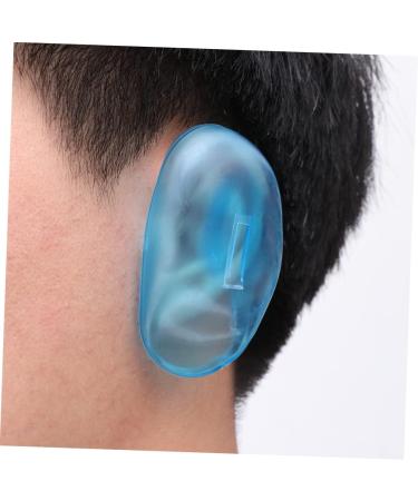 FOMIYES 4 Pairs Ear Plugs Ear Cover Salon Ear Heat Protector Hair Salon Ear Caps Ear Shower Cap Blue Hair Toner Hair Dye Accessories Hair Dye Tools Dye Silicone Ear Water Proof Shield - Buy Online on SooperMarket.com
