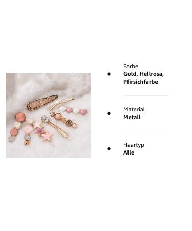 8 Pcs Pearl Hair Clips | Fashion Metal Hair Accessories for Women & Girls - Buy Online on SooperMarket.com