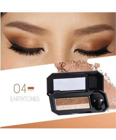 Aaiffey Dual-Color Waterproof Eyeshadow - Highly Pigmented with Exquisite Glitters - Long Lasting Earth Tone Eye Makeup - Buy Online on SooperMarket.com