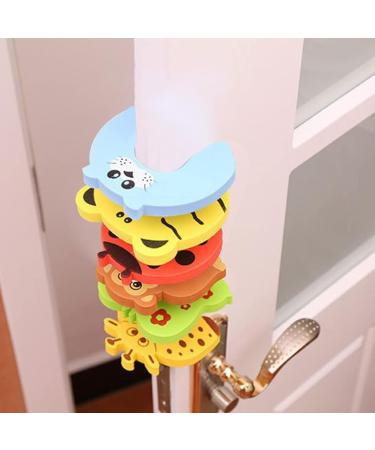 Baby Foam Door Stopper - 6Pcs Clamping Protection for Child Safety | Finger Clamping Protection for Kids | Multi-Color Options - Buy Online on SooperMarket.com