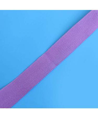 Garneck Adjustable Cotton Yoga Mat Carrier Sling - Extra Long Strap for Yoga Exercise - Black Lavender - Buy Online on SooperMarket.com
