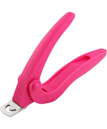 AMOS False Nails Clipper Acrylic UV Gel Fake Artificial Tips Edge Cutter Professional Nail Art Manicure Tool with Tip Trapper - Buy Online on SooperMarket.com