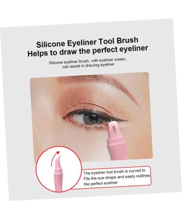 WOONEKY Eyeliner Auxiliary Artifact Eyeshadow Double Ended Dreadlocks Women Eyeliner Stencils Miss Extender - Buy Online on SooperMarket.com