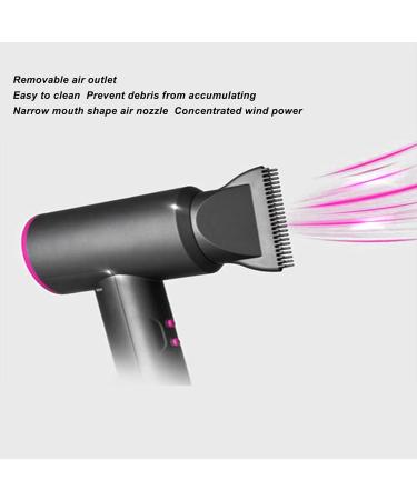 Cordless Hairdryer 100 240V 3 Levels Airflow Rechargeable Low Noise Narrow Spout for RVs (US Plug) - Buy Online on SooperMarket.com