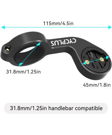 CYCPLUS Z1 Bicycle Computer Mount | Left Handlebar Mount for Enhanced Cycling Experience - Buy Online on SooperMarket.com