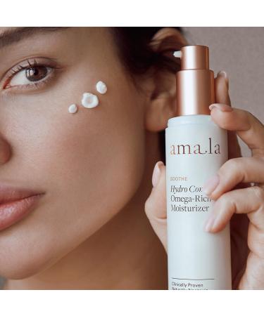 Amala Hydro Comfort Omega-Rich Moisturizer - Anti-Aging Natural Cream with Vitamin F & Hemp Seed Oil | 50ml - Buy Online on SooperMarket.com