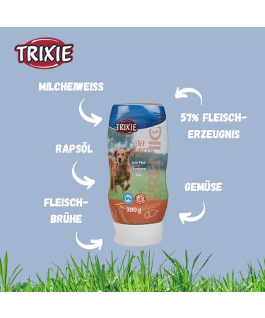 Trixie Hundeleckerli Premio Liver Sausage XXL 300G - Premium Gluten-Free Dog Treats Grain & Sugar-Free Ideal for Training & Rewards - 31761 - Buy Online on SooperMarket.com
