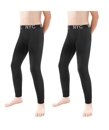 Liking 2/3 Pack Compression Leggings Children Boy's Sports Underwear Football Training suits Long underpants with slogan 2601-134_140-2