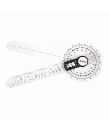 GemRed 12" Digital Goniometer for Joint Range of Motion ROM Measurement(GR311 New Version) 300mm(New Version)